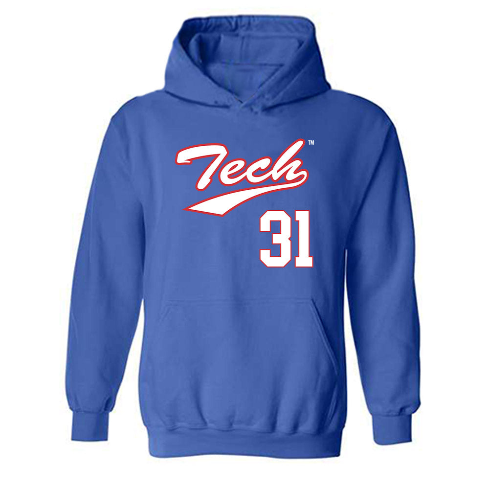 LA Tech - NCAA Softball : Kennedy Semien - Hooded Sweatshirt Classic Shersey