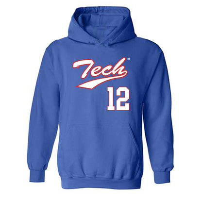 LA Tech - NCAA Softball : Gracee Hess - Hooded Sweatshirt Classic Shersey