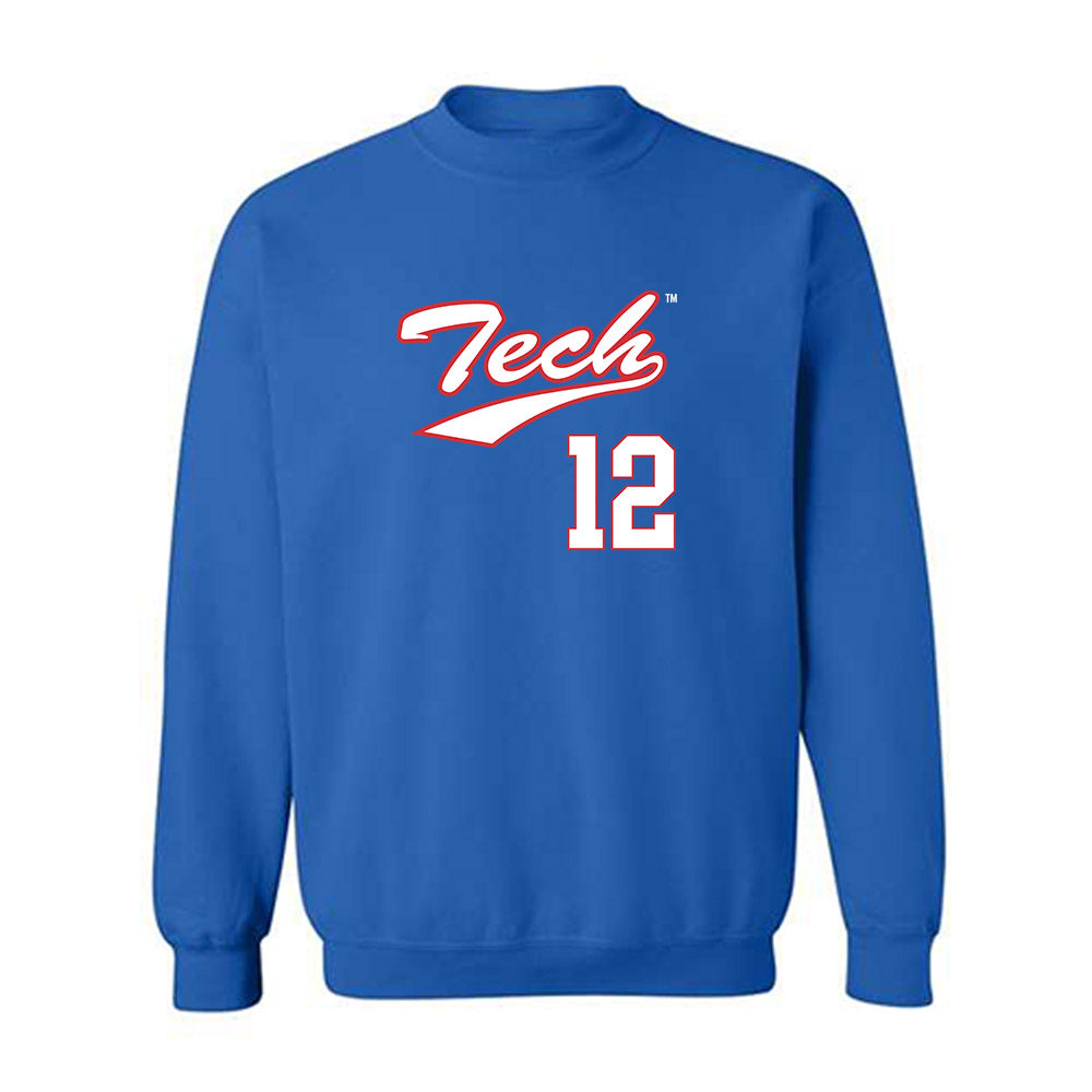 LA Tech - NCAA Softball : Gracee Hess - Crewneck Sweatshirt Classic Shersey