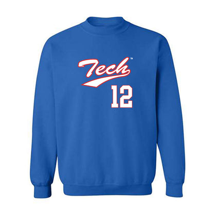 LA Tech - NCAA Softball : Gracee Hess - Crewneck Sweatshirt Classic Shersey
