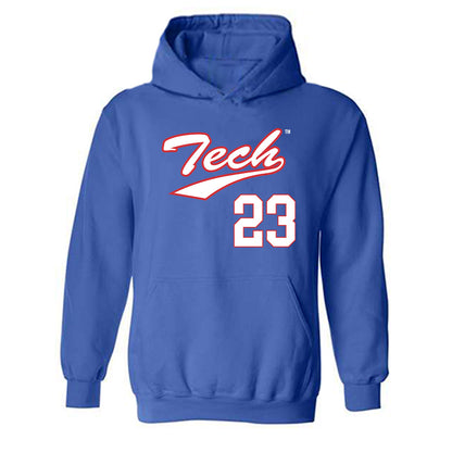 LA Tech - NCAA Softball : Bailey Wright - Hooded Sweatshirt Classic Shersey