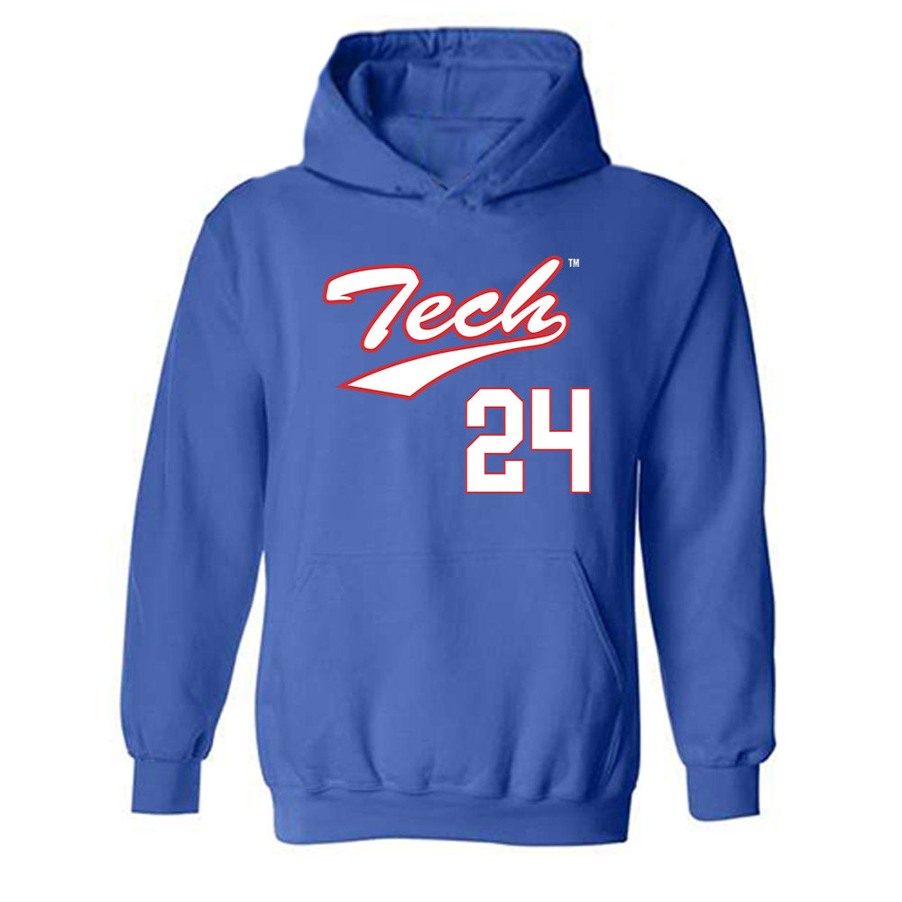 LA Tech - NCAA Softball : Amanda Gonzalez - Hooded Sweatshirt Classic Shersey