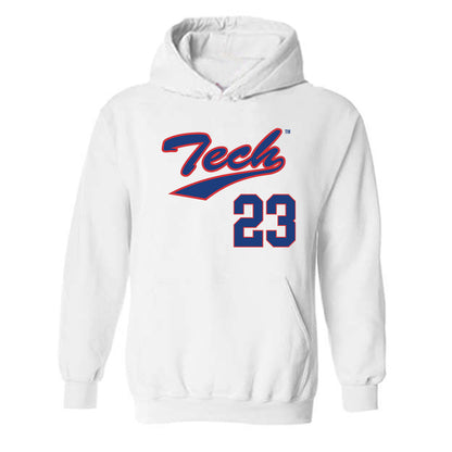 LA Tech - NCAA Softball : Bailey Wright - Hooded Sweatshirt Classic Shersey