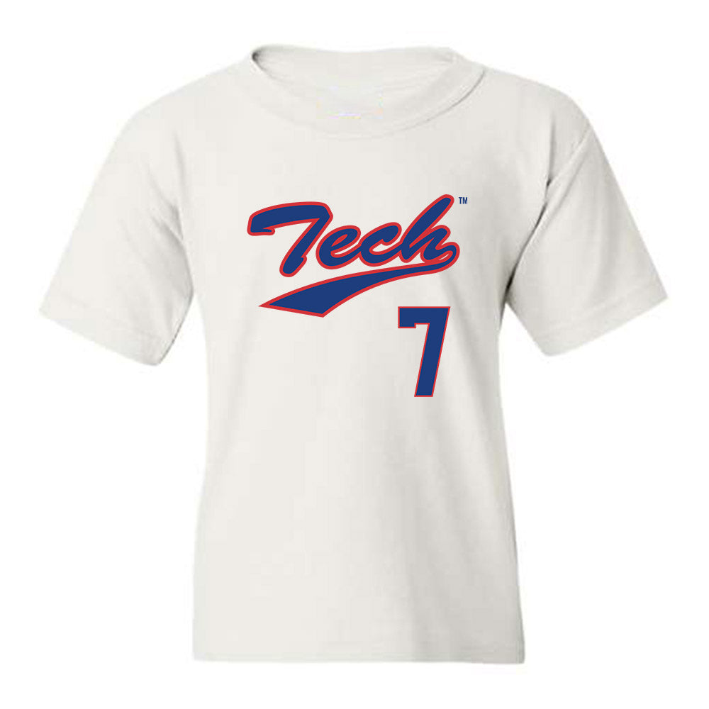 LA Tech - NCAA Softball : Mary Martinez - Youth T-Shirt Classic Shersey