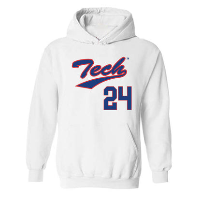 LA Tech - NCAA Softball : Amanda Gonzalez - Hooded Sweatshirt Classic Shersey