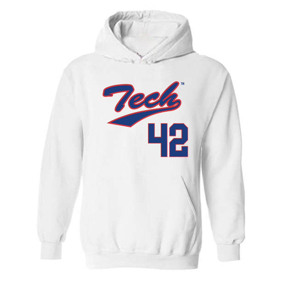 LA Tech - NCAA Softball : Ella Wright - Hooded Sweatshirt Classic Shersey