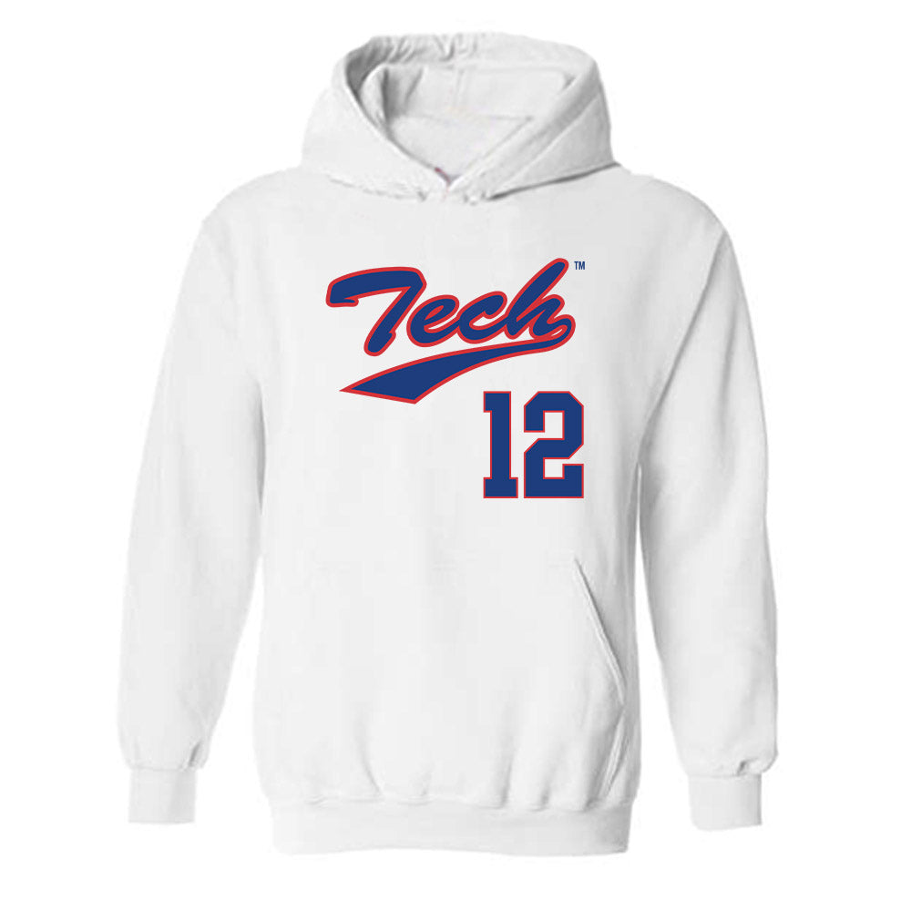 LA Tech - NCAA Softball : Gracee Hess - Hooded Sweatshirt Classic Shersey