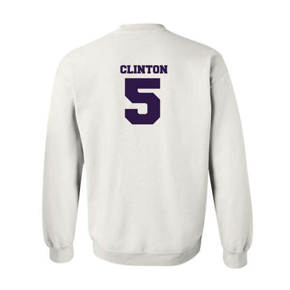 Kansas State - NCAA Women's Volleyball : Aniya Clinton - Crewneck Sweatshirt Sports Shersey