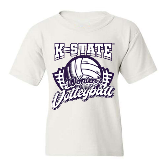 Kansas State - NCAA Women's Volleyball : Reagan Fox - Youth T-Shirt Sports Shersey