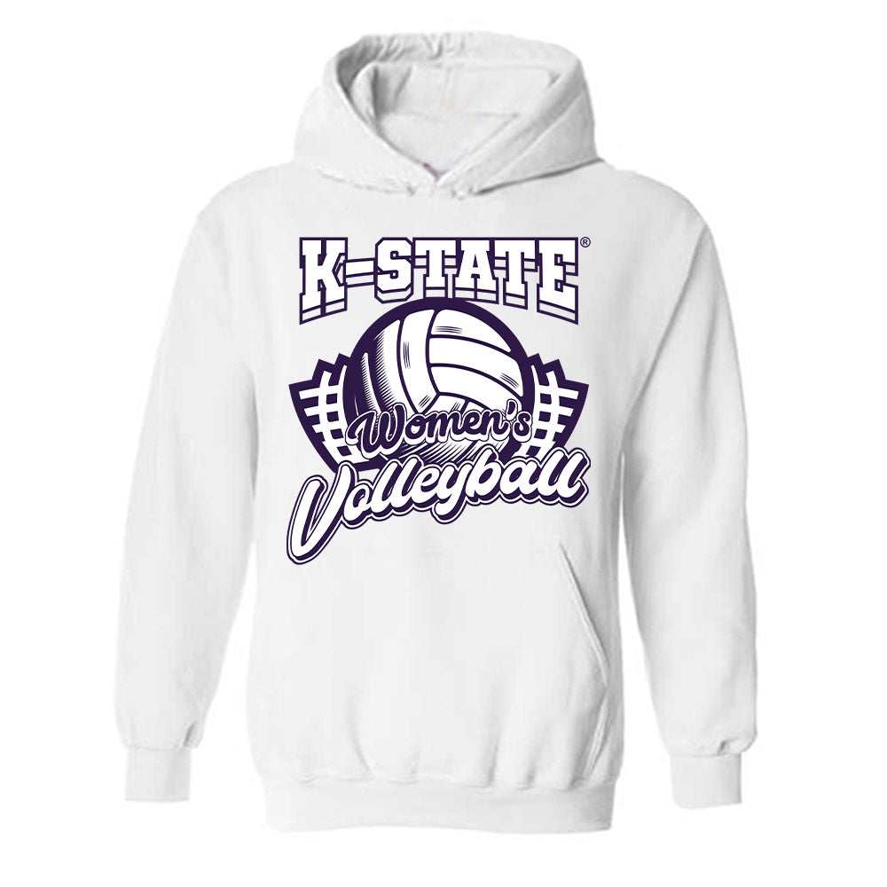 Kansas State - NCAA Women's Volleyball : Aniya Clinton - Hooded Sweatshirt Sports Shersey