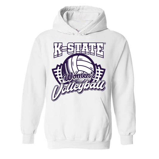 Kansas State - NCAA Women's Volleyball : Aniya Clinton - Hooded Sweatshirt Sports Shersey