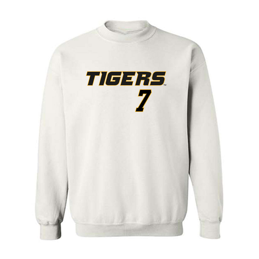 Missouri - NCAA Softball : Stefania Abruscato - Crewneck Sweatshirt Classic Shersey