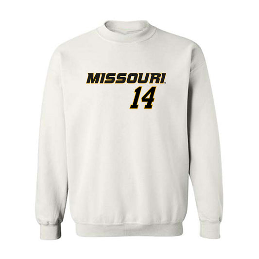 Missouri - NCAA Softball : Nathalie Touchet - Crewneck Sweatshirt Classic Shersey