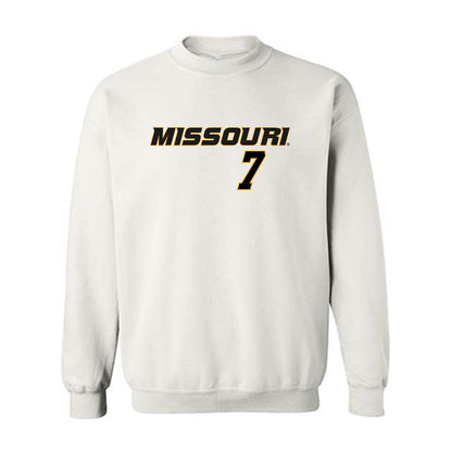 Missouri - NCAA Softball : Stefania Abruscato - Crewneck Sweatshirt Classic Shersey