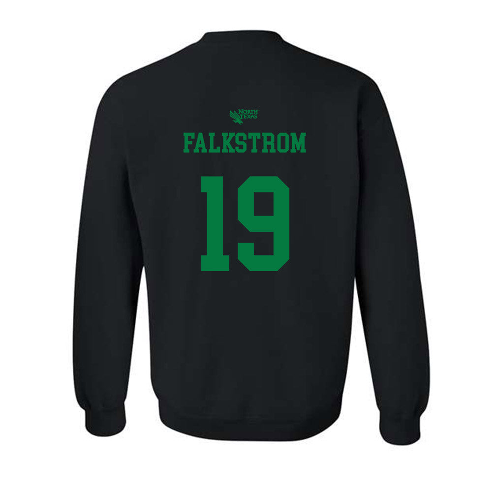 North Texas - NCAA Softball : Karina Falkstrom - Crewneck Sweatshirt Classic Shersey