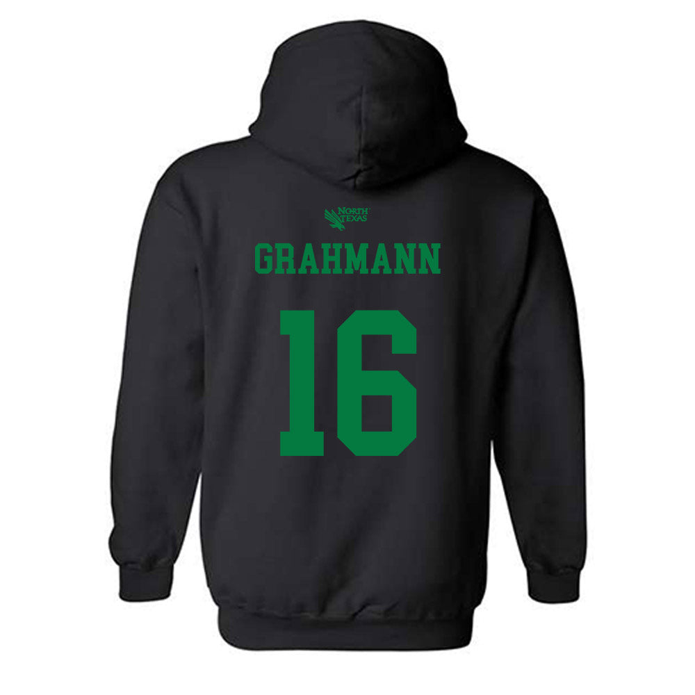 North Texas - NCAA Softball : Emma Grahmann - Hooded Sweatshirt Classic Shersey