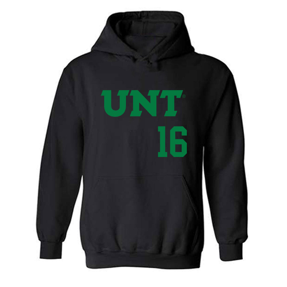 North Texas - NCAA Softball : Emma Grahmann - Hooded Sweatshirt Classic Shersey