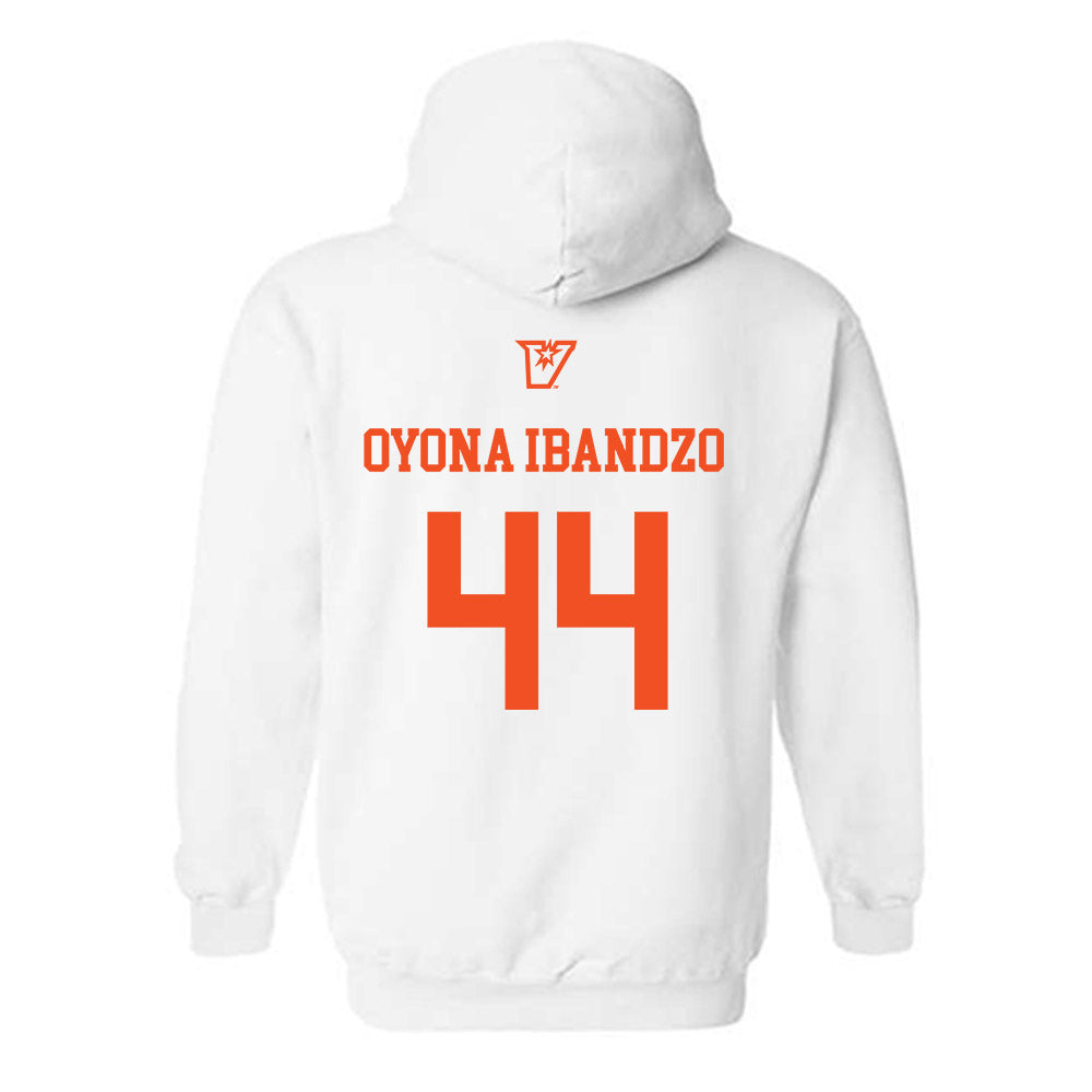 UTRGV - NCAA Men's Basketball : David Oyona Ibandzo - Hooded Sweatshirt Classic Shersey