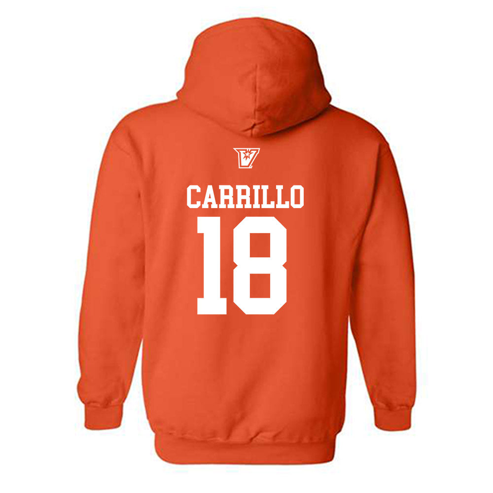 UTRGV - NCAA Men's Soccer : Beto Carrillo - Orange Sports Hooded Sweatshirt