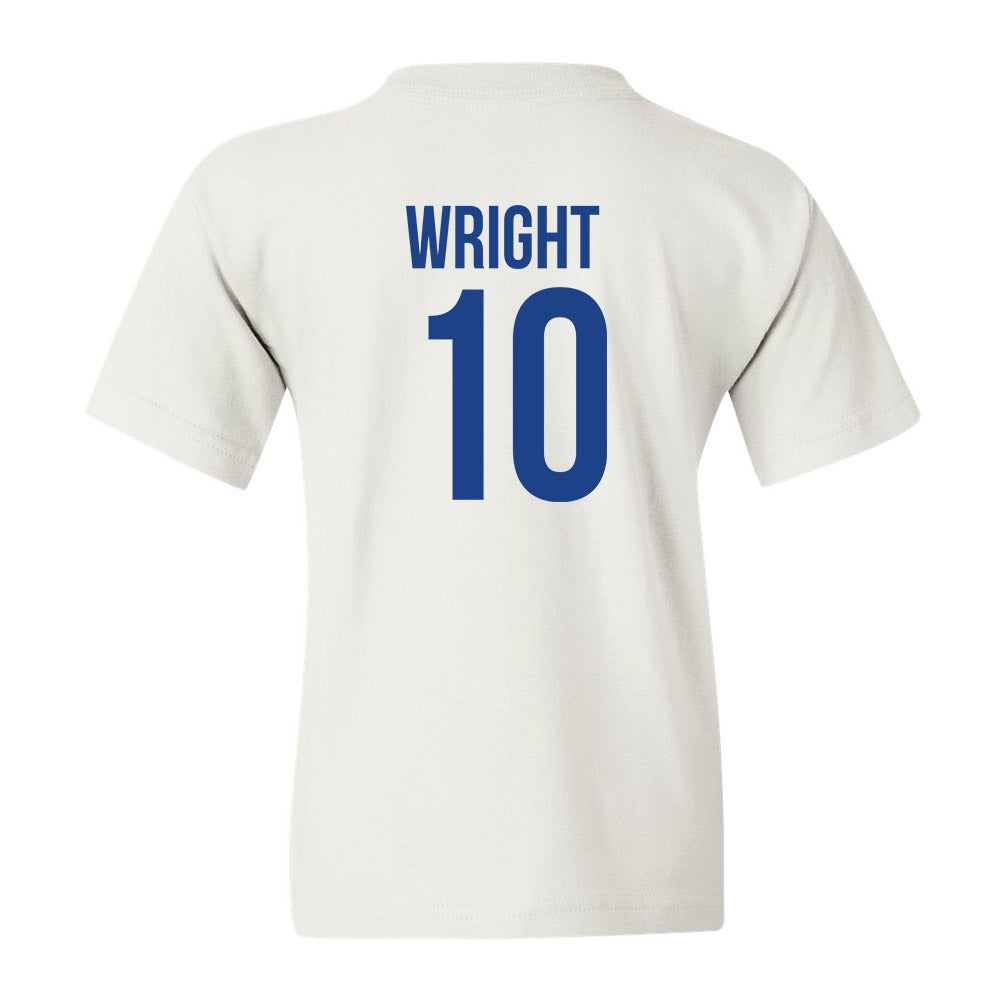 Drake - NCAA Men's Basketball : Atin Wright - Youth T-Shirt Classic Shersey