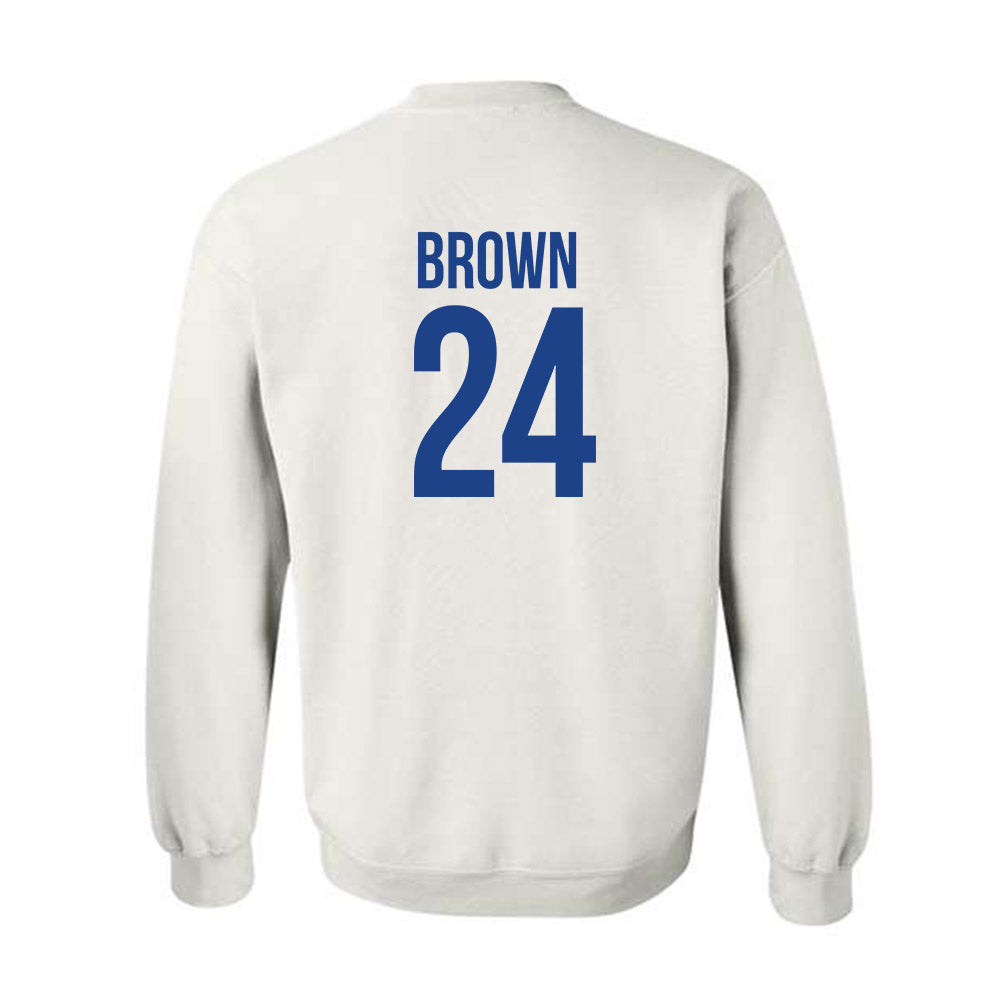 Drake - NCAA Women's Basketball : Anna Brown - Crewneck Sweatshirt Classic Shersey