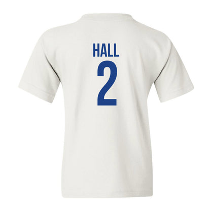 Drake - NCAA Men's Basketball : Brashon Hall - Youth T-Shirt Classic Shersey