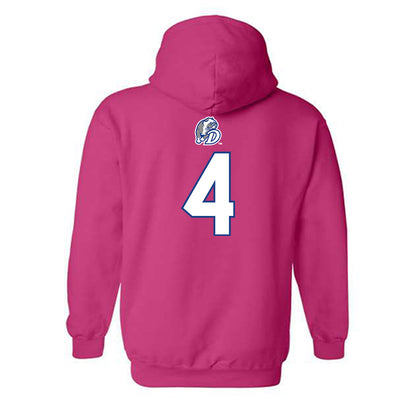 Drake - NCAA Women's Basketball : Shannon Fornshell - Hooded Sweatshirt Classic Shersey