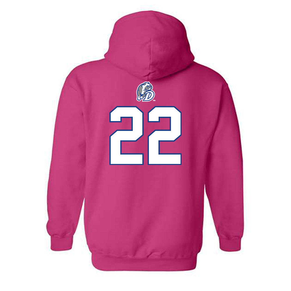 Drake - NCAA Women's Basketball : Brooklin Dailey - Hooded Sweatshirt Classic Shersey