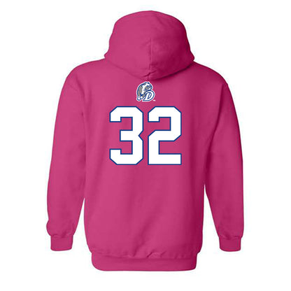 Drake - NCAA Women's Basketball : Courtney Becker - Hooded Sweatshirt Classic Shersey