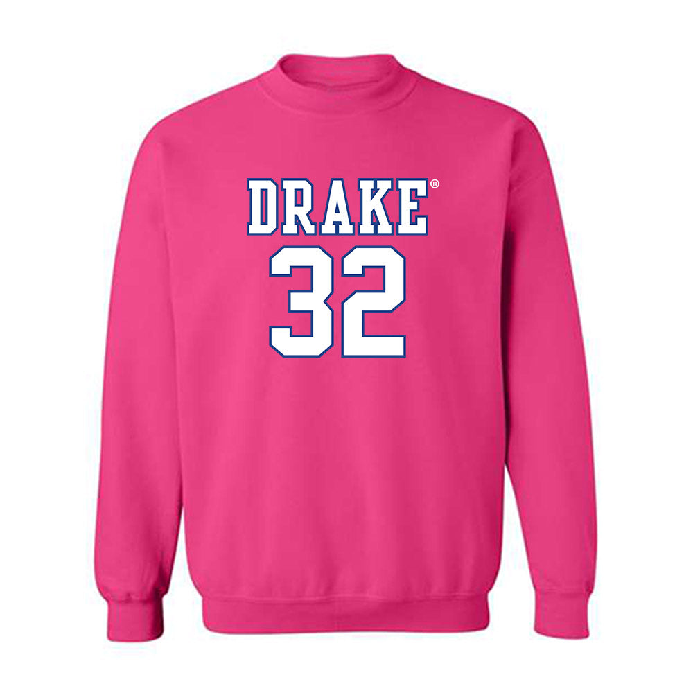 Drake - NCAA Women's Basketball : Courtney Becker - Crewneck Sweatshirt Classic Shersey