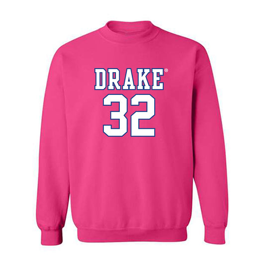 Drake - NCAA Women's Basketball : Courtney Becker - Crewneck Sweatshirt Classic Shersey