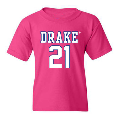 Drake - NCAA Women's Basketball : Ava Hawthorne - Youth T-Shirt Classic Shersey