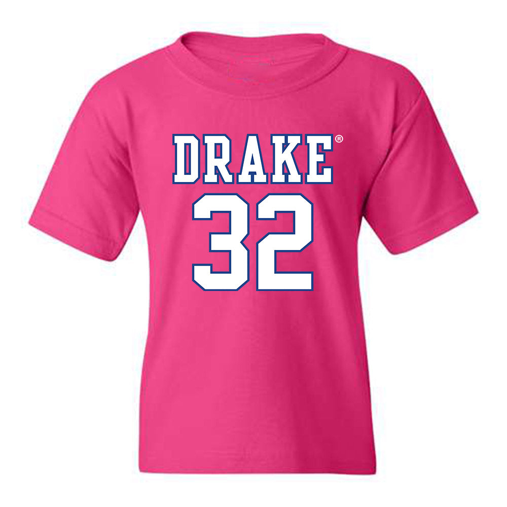 Drake - NCAA Women's Basketball : Courtney Becker - Youth T-Shirt Classic Shersey