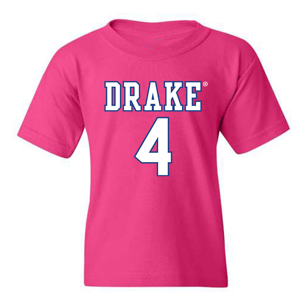 Drake - NCAA Women's Basketball : Shannon Fornshell - Youth T-Shirt Classic Shersey