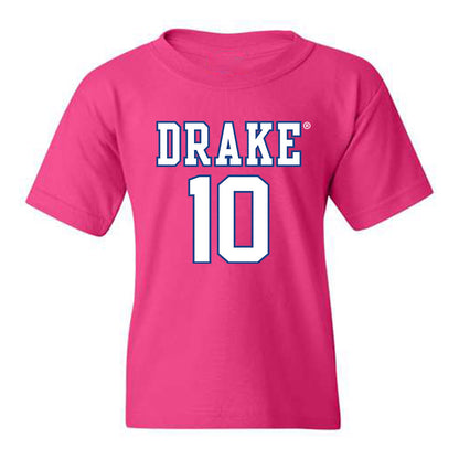 Drake - NCAA Women's Basketball : Katie Dinnebier - Youth T-Shirt Classic Shersey