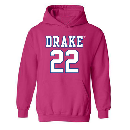 Drake - NCAA Women's Basketball : Brooklin Dailey - Hooded Sweatshirt Classic Shersey