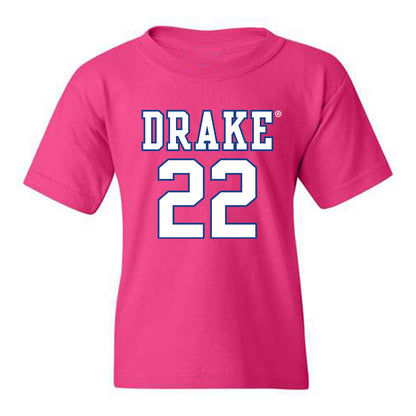 Drake - NCAA Women's Basketball : Brooklin Dailey - Youth T-Shirt Classic Shersey