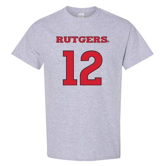 Rutgers - NCAA Men's Soccer : Jackson Temple Short Sleeve T-Shirt
