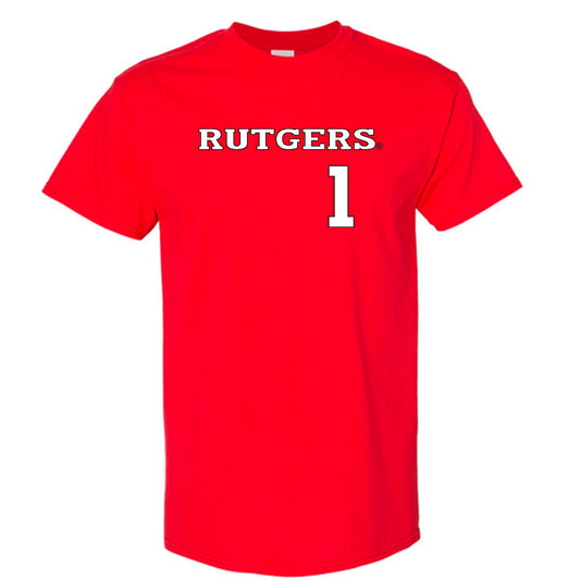 Rutgers - NCAA Baseball : Andrew Axelson Short Sleeve T-Shirt