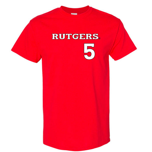Rutgers - NCAA Baseball : Andrew Goldan Short Sleeve T-Shirt