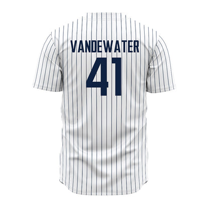 UConn - NCAA Baseball : Ryan VanDeWater - Baseball Jersey White