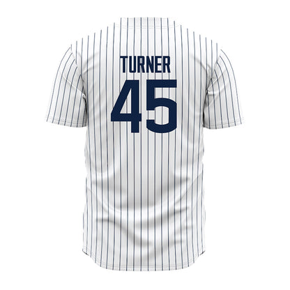 UConn - NCAA Baseball : Tommy Turner - Baseball Jersey White