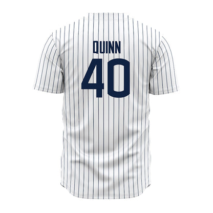 UConn - NCAA Baseball : Braden Quinn - Baseball Jersey White