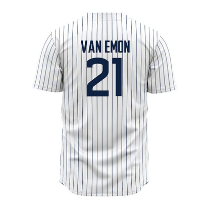 UConn - NCAA Baseball : Gabe Van Emon - Baseball Jersey White