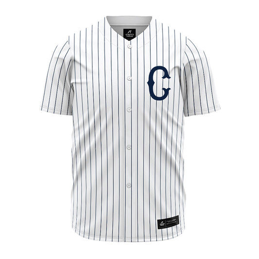 UConn - NCAA Baseball : Charlie West - Baseball Jersey White