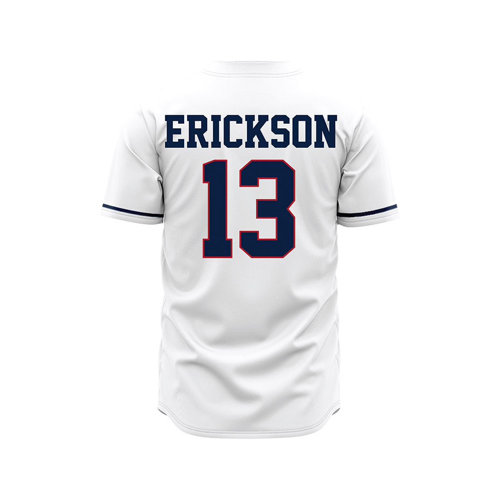 Liberty - NCAA Baseball : David Erickson - Baseball Jersey