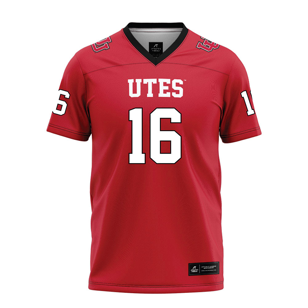 Utah - NCAA Football : Bryson Barnes - Red Jersey