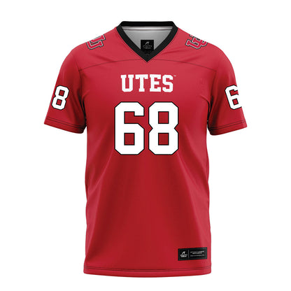 Utah - NCAA Football : Jaren Kump - Red Jersey