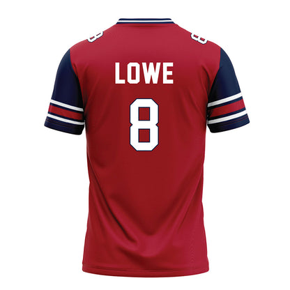 Liberty - NCAA Football : Woodrow Lowe Red Jersey