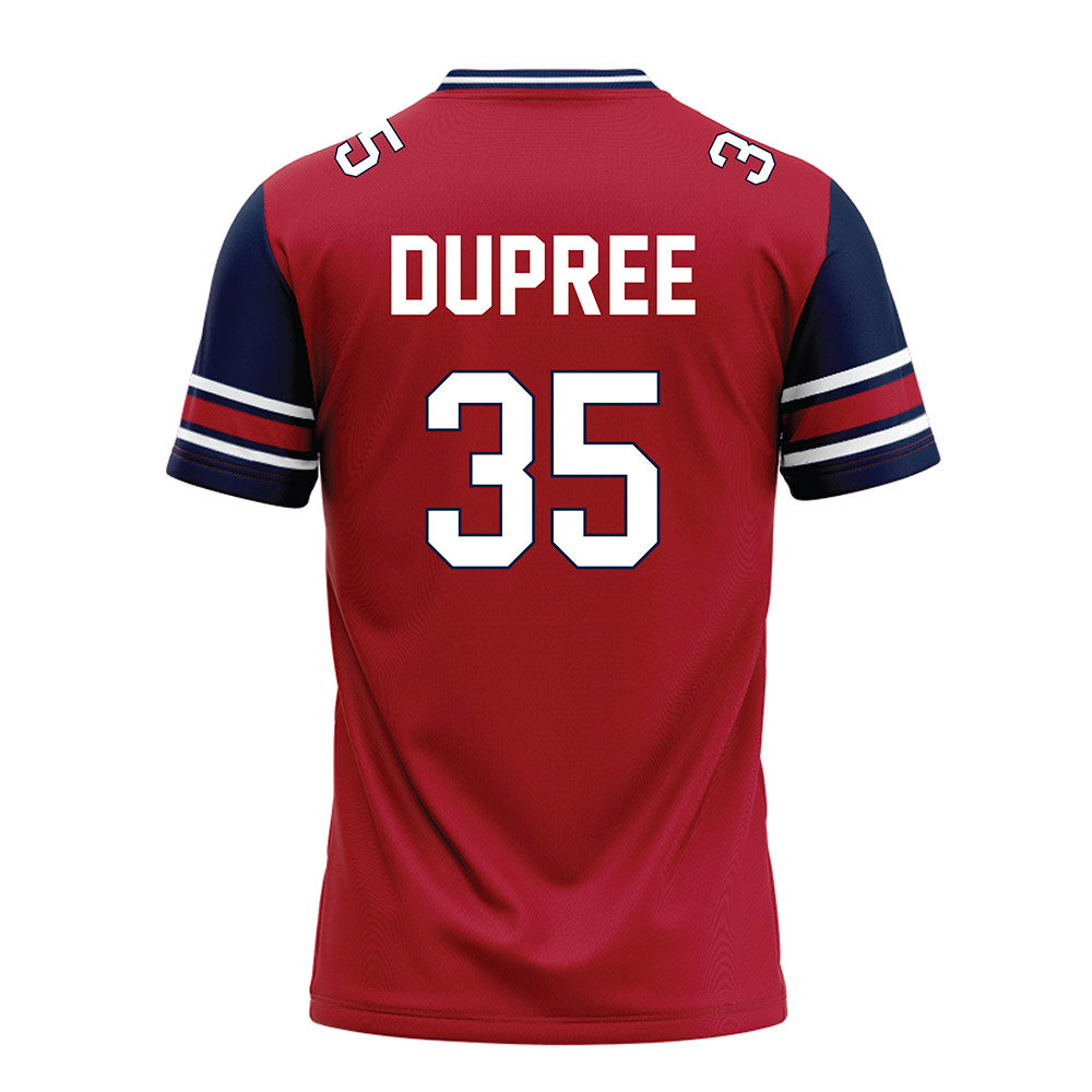 Liberty - NCAA Football : Tyren Dupree Red Jersey